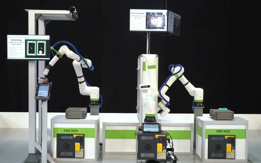 FANUC 3 D Vision Cobot Enhancing Workplace Efficiency